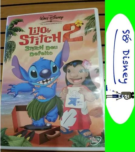 Dvd Lilo E Stitch Stitch Deu Defeito Original Disney Mercadolivre