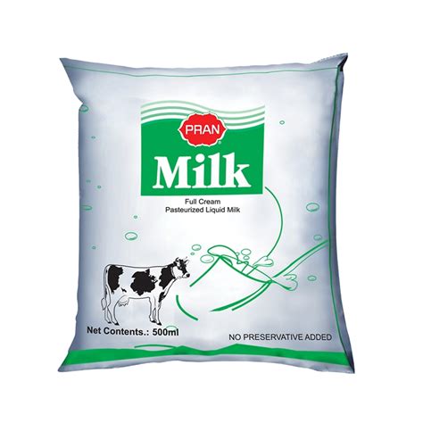 Pran Full Cream Pasteurized Liquid Milk Pran Foods