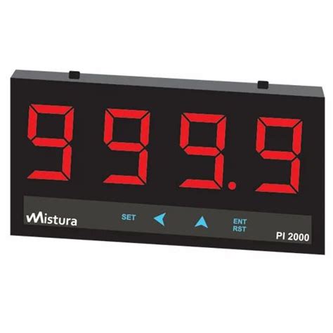 Mistura Wall Mounted Jumbo Display Process Indicator PI 4000 99 00