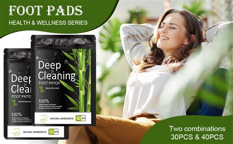 Foot Detox Patches Pcs Natural Deep Cleansing Detox Foot Patches