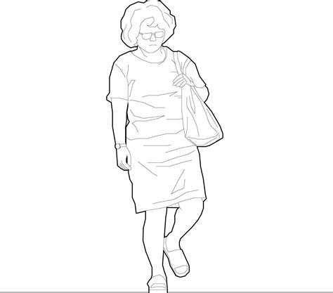 high quality white human psd footage transparent background