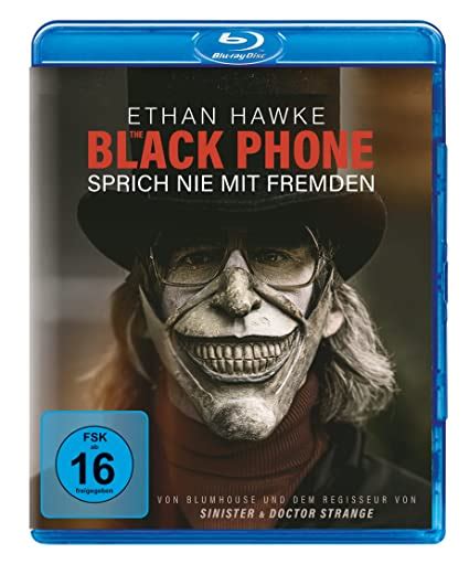 The Black Phone Blu Ray Amazon De Hawke Ethan Thames Mason