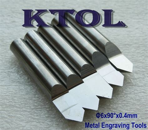 90 Degree 6MMx 0 4MM V Shape PCB CNC Carbide Engraving Bits Milling