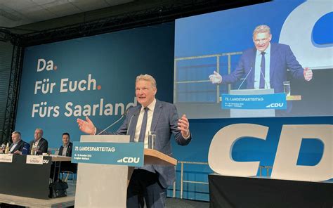 Parteitag Der Cdu Saar Liefert Nur W Nsch Dir Was Beschl Sse