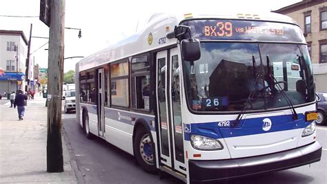 Mta New York City Bus New Flyer Xd Bx White Plains Road