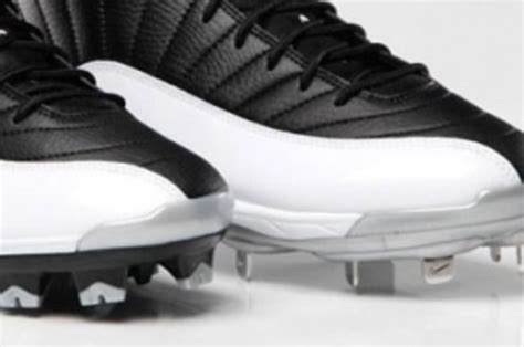 Air Jordan 12 'Playoff' Cleats in Both Baseball and Football | Complex