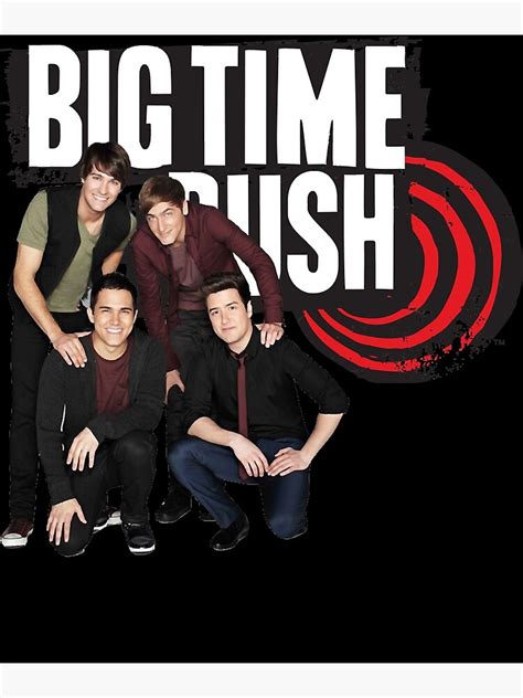 "Big Time Rush logo" Poster for Sale by RosaliaLynne | Redbubble