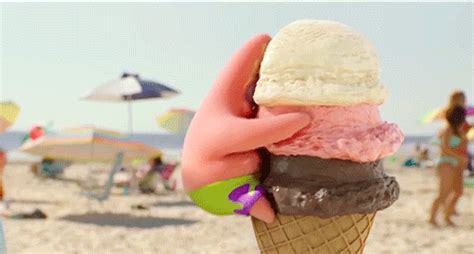 patrick loves that icecream gif by RussellFergusonFan1 on DeviantArt