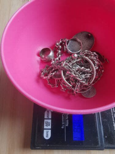 Scrap Selection Of Sterling Silver Jewellery 1081g R60h Ebay