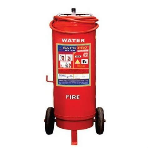 SafePro A Class 45 Ltr Water Type Fire Extinguisher Cartridge Type