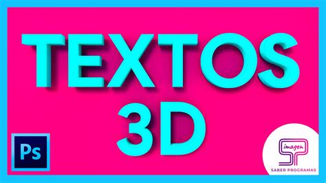 Descubre Cómo Crear Texto 3d En Photoshop Desde Cero