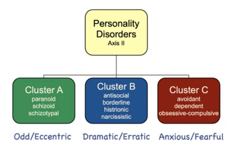 Ch Personality Disorders Flashcards Quizlet