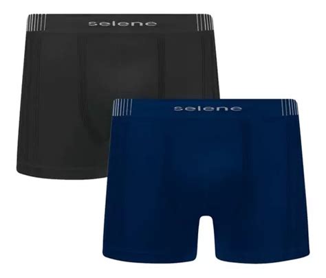 Kit Cuecas Boxer Sem Costura Selene Masculino Adulto Mercadolivre