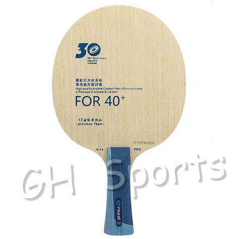 Yinhe Hoja De Tenis De Mesa Aniversario Versi N Pro V V Pro