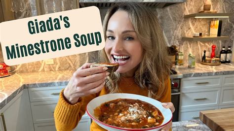 Minestrone Soup Classic Italian Soup Giada De Laurentiis YouTube