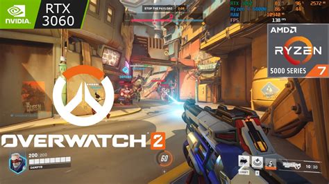 Overwatch 2 RTX 3060 Ryzen 7 5800H Optimized Settings Lenovo