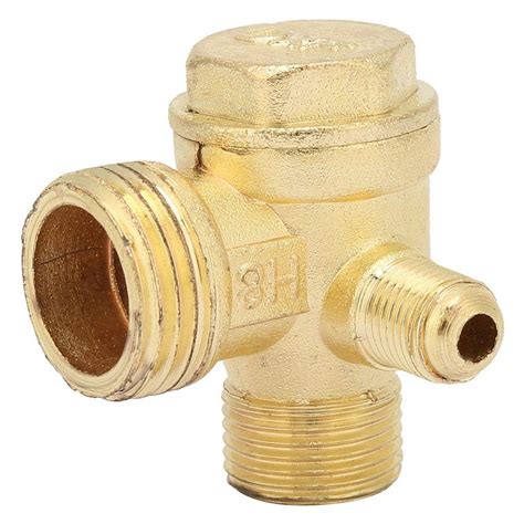 Air Compressor Check Valve Air Compressor Gold Tone Brass Connector