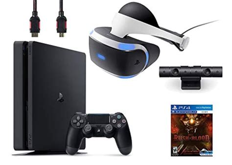 PS4 500GB Slim PlayStation 4 VR Bundle With Until Dawn: Rush Of Blood