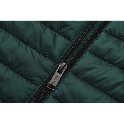 Firetrap Slim Fit Quilted Jacket Green