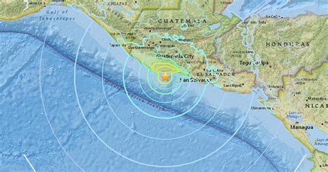 Shallow 6.8-magnitude earthquake strikes off Guatemala’s Pacific coast ...