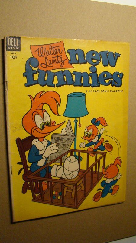 New Funnies Solid Woody Woodpecker Dell Comics Walter Lantz