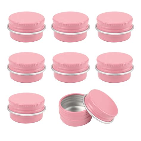 10pcs Cosmetic Container Refillable Bottles 5g Aluminum Tin Jars Lip