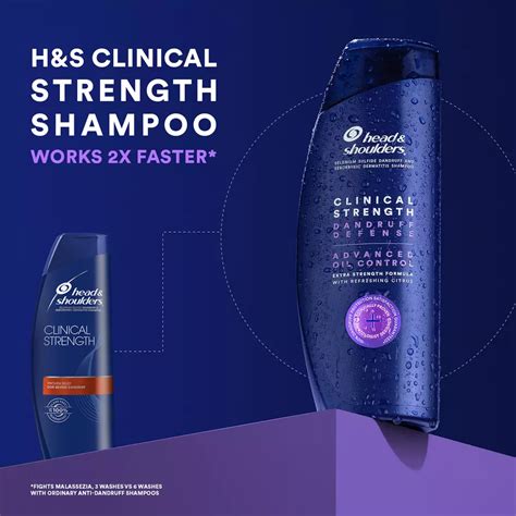 Head & Shoulders Clinical Strength Dandruff Shampoo - Defense ...