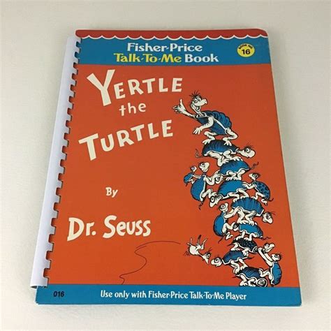 A Book With The Title Yertle The Turtle By Dr Seuss