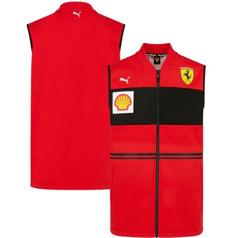 Gilet Équipe Scuderia Ferrari 2022 Maillots de foot et NBA sur