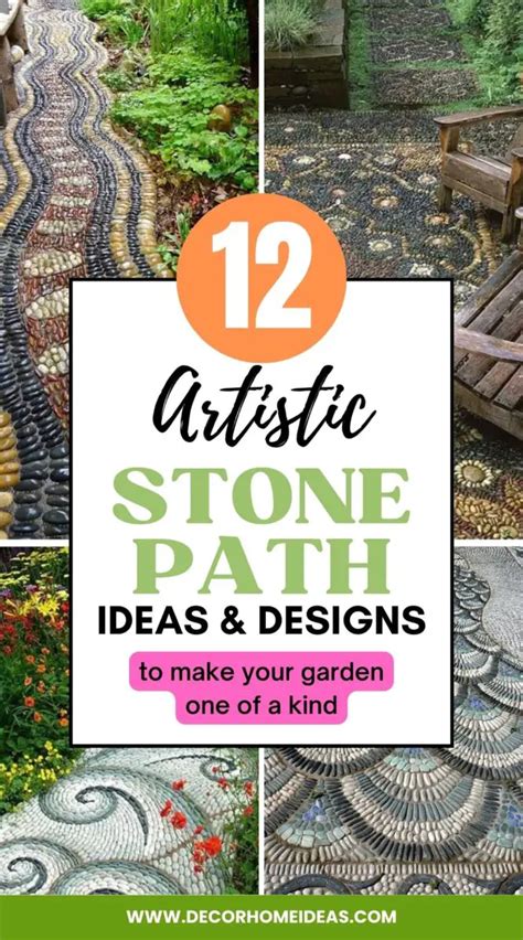 Steal These 12 Stone Path Ideas and Craft Garden Art Like a Pro