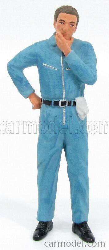 FIGUREN MANUFAKTUR AE180130 Scale 1 18 FIGURES MECHANIC MECCANICO BLUE