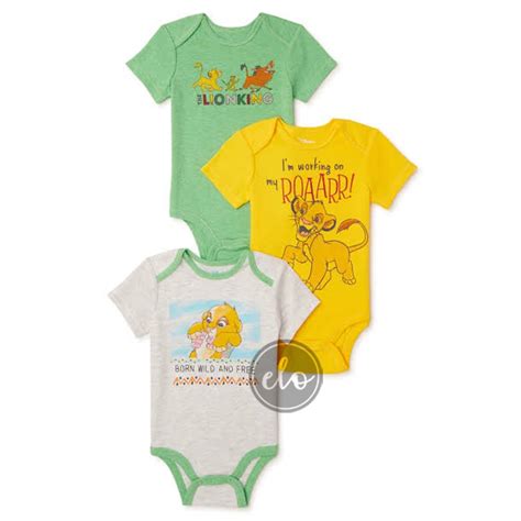 Imported Branded Disney Lion King Onesies Or Simba Bodysuits For Babies