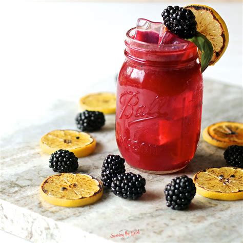 Blackberry Bourbon Lemonade Recipe Savoring The Good