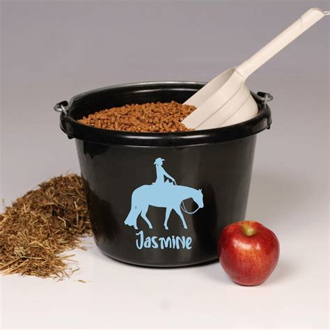 Horse Bucket Decal, Horse Bucket Label, Horse Bucket Sticker, Horse ...