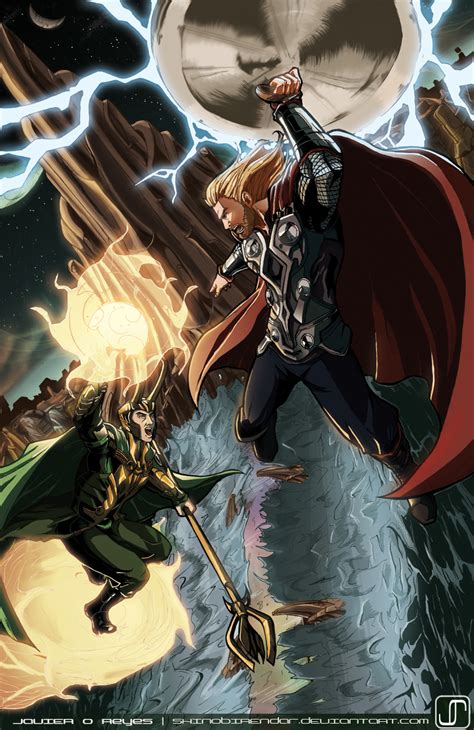 Thor VS Loki - Battles - Comic Vine