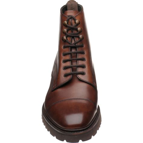 Loake Shoes Loake Design Aquarius Rubber Soled Boots In Cedar Calf