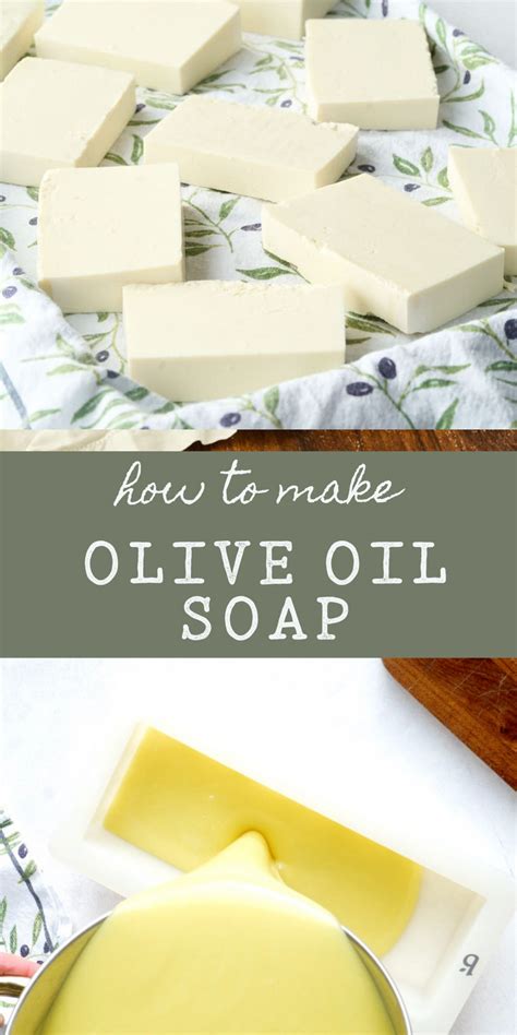 How To Make Castile Soap Cold Process Olive Oil Soap Tutorial Recipe