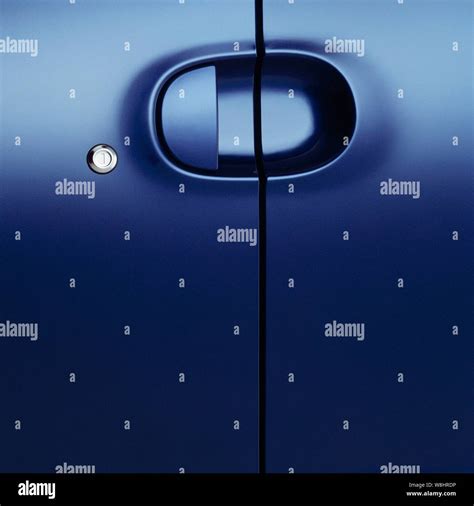 Car door handle Stock Photo - Alamy