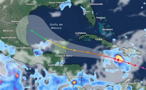 Huracán Beryl 2024 Cuál es su trayectoria en vivo y cuándo tocará