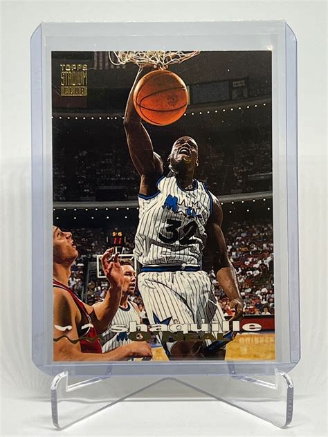 Topps Stadium Club Shaquille O Neal Orlando Magic Ebay