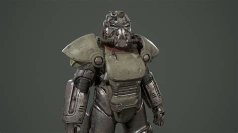 ArtStation - Fallout T51 Power Armor 4k Retexture, Dorian Pillari ...