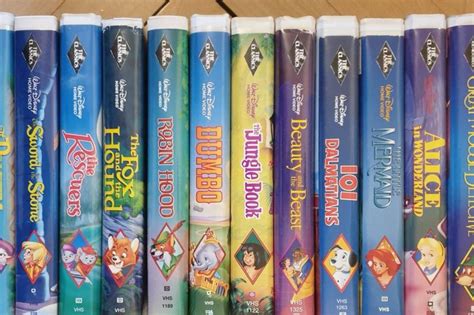 Vos Vieilles Cassettes Disney Valent Peut Tre Une Fortune