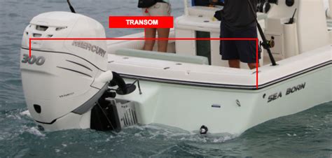 What is boat transom? | Boat School