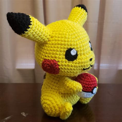 Free Pikachu Amigurumi Pattern — 1Up Crochet