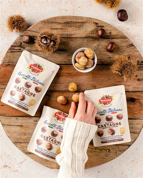 Raccolti Italiani Castagne Cotte Al Vapore Madi Ventura