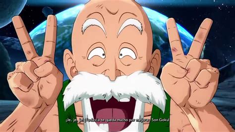 Dragon Ball Z Fighterz Probando A El Maestro Muten Roshi Y Partidas