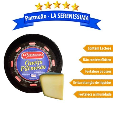 Na Laticinios Piramide tem Queijo Parmesão Argentino 100 Puro 500g