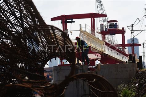 Proyek Ddt Manggarai Cikarang Antara Foto