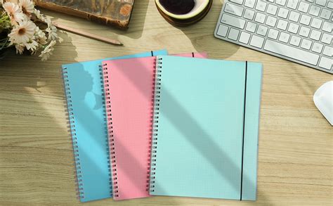 Amazon Eoout Pack Dotted Spiral Notebook X A