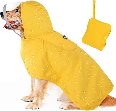 Homechi Chubasquero Impermeable Para Perros Chubasquero Transparente